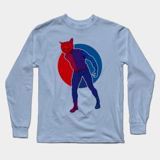 angry cat Long Sleeve T-Shirt